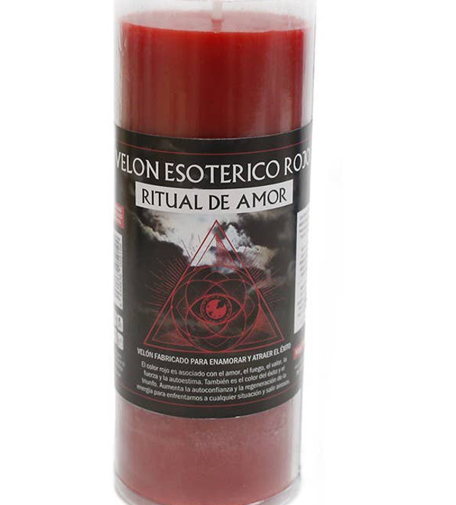 Vela esotérica – Roja