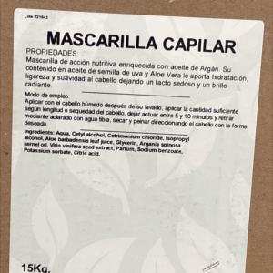 Mascarilla Capilar Nutritiva Con Aceite De Argan
