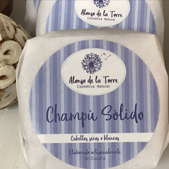 Repuesto cabellos secos y blancos