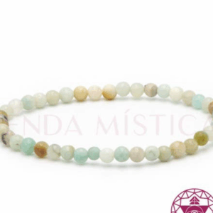 amazonita natural de 4 mm