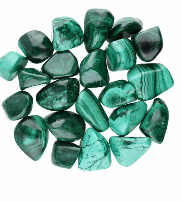 Rodados de Malaquita de 20g Rodados de Malaquita de 20g