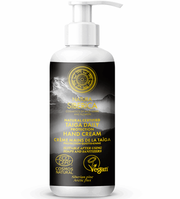 Crema de manos Taiga Daily protección 250ml Natura Siberica