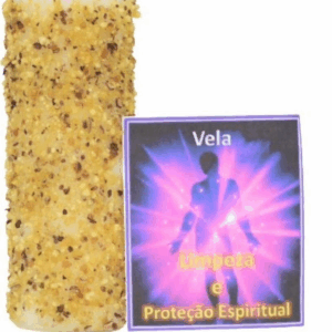 Vela de limpieza y protección espiritual