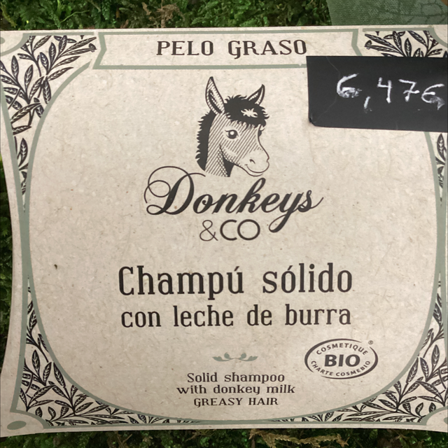Champú Pelo Graso Donkeys
