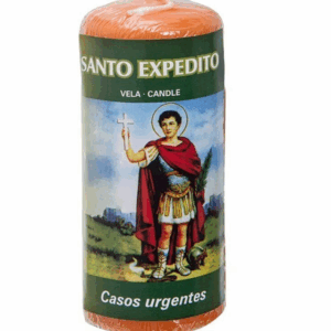 Vela Pilar 4,8x12cm Santo Expedito