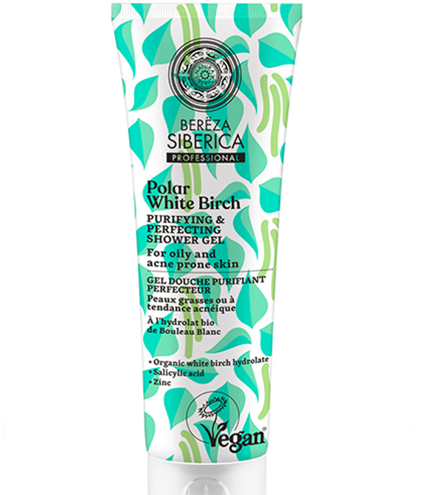 Gel de baloney purificante piel grasa de siberica