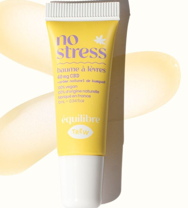 Trew Cosmetic X Equilibre: Bálsamo labial de cáñamo con aroma a Kumquat