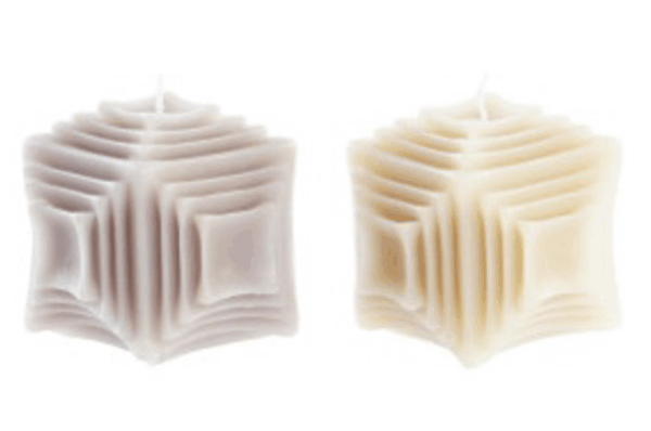 Vela de cera 8X8X7 210 gr