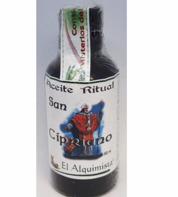Aceite San Cipriano (corta brujerías y hechizos)