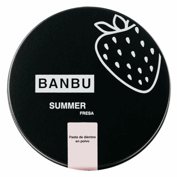 Dentífrico en polvo Summer, fresa. Banbu 60ml Dentífrico en polvo Summer, fresa. Banbu 60ml