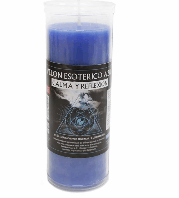 Vela esotérica - Azul Vela esotérica – Azul