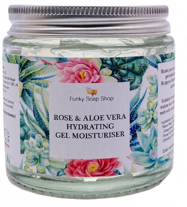 Funky Gel Rose & Aloe Vera Hydrating.120ml