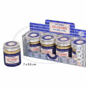 Vela de cristal 85 g Nag Champa