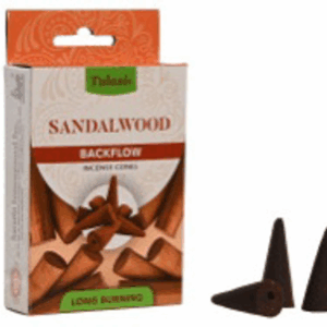 Incienso Cono Set 10 aroma 1,5X1,5X3,5 Sándalo