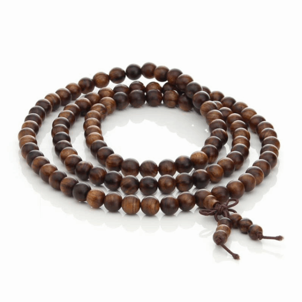 Japa Mala De Madera De Sándalo Japa Mala De Madera De Sándalo
