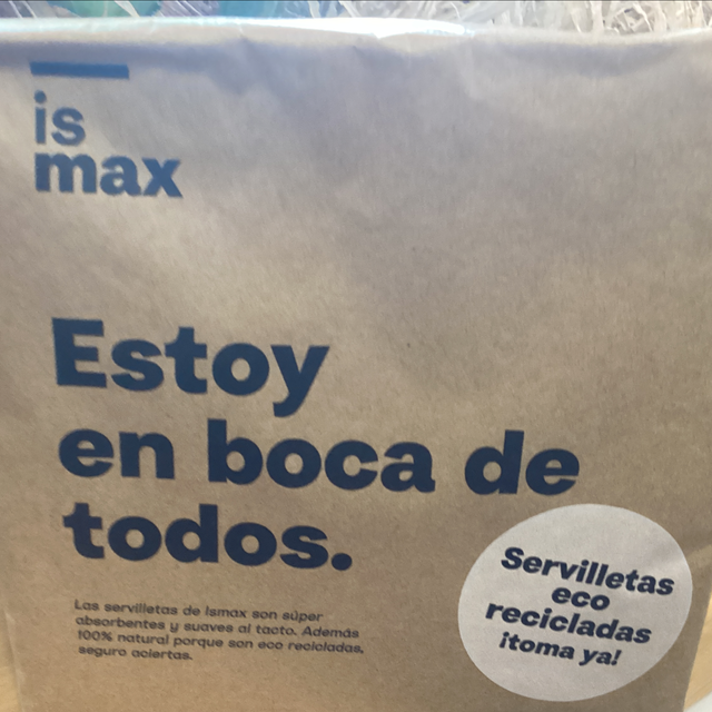 Servilletas eco recicladas