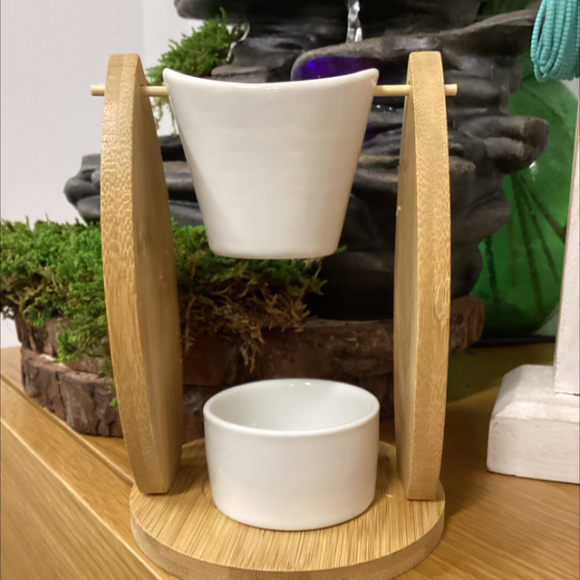 Ambientador cerámica y bambú modelo Voile