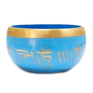 Cuenco de Buda tibetano – azul claro