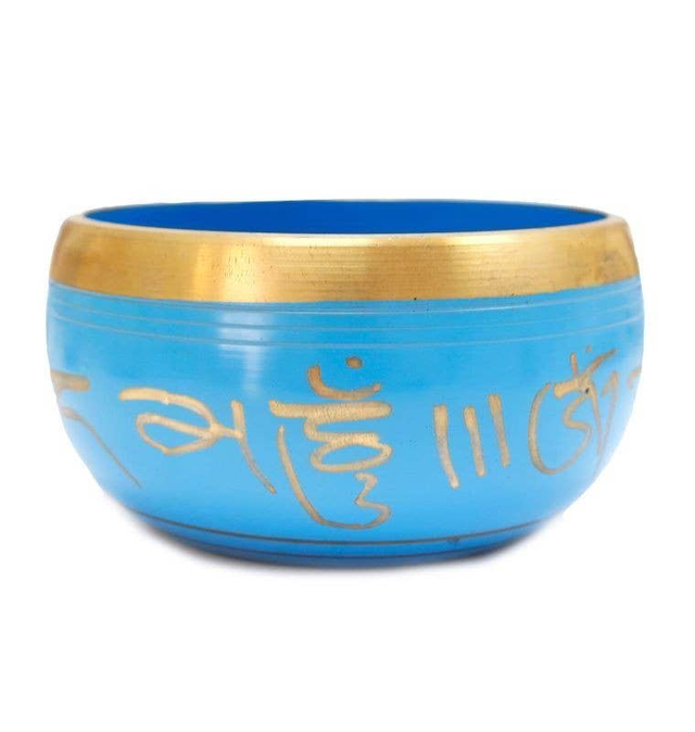 Cuenco de Buda tibetano – azul claro