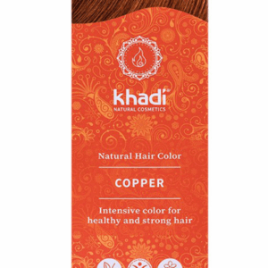Khadi tinte natural henna color cobre