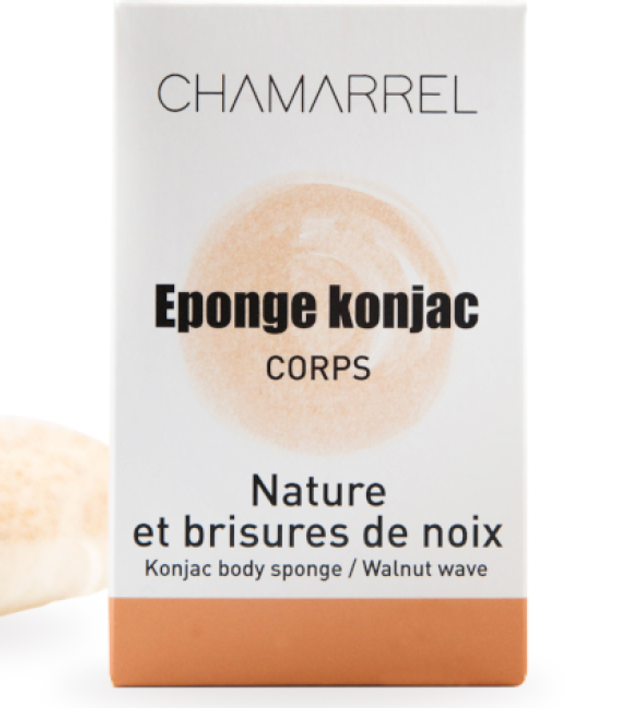 Chamarrel esponja Konjac nuez