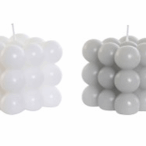 Vela de cera 6X6X5 125 GR, bolas