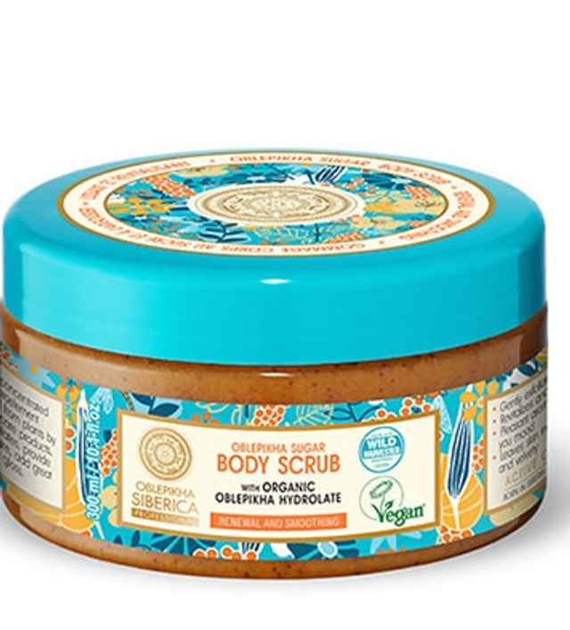 Exfoliante corporal con Hidrolato de Espino Amarillo Orgánico