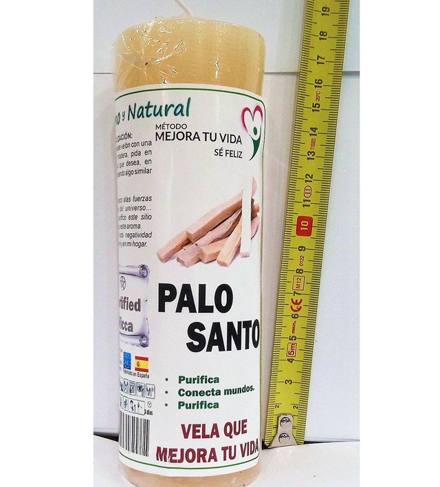 Velon con aceite de palo santo