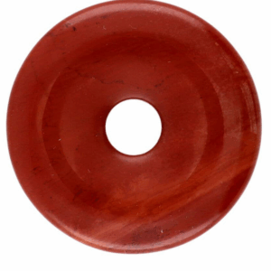 Donut Mediano de Jaspe Rojo