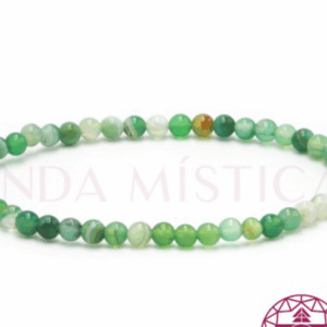 ágata verde de 4 mm