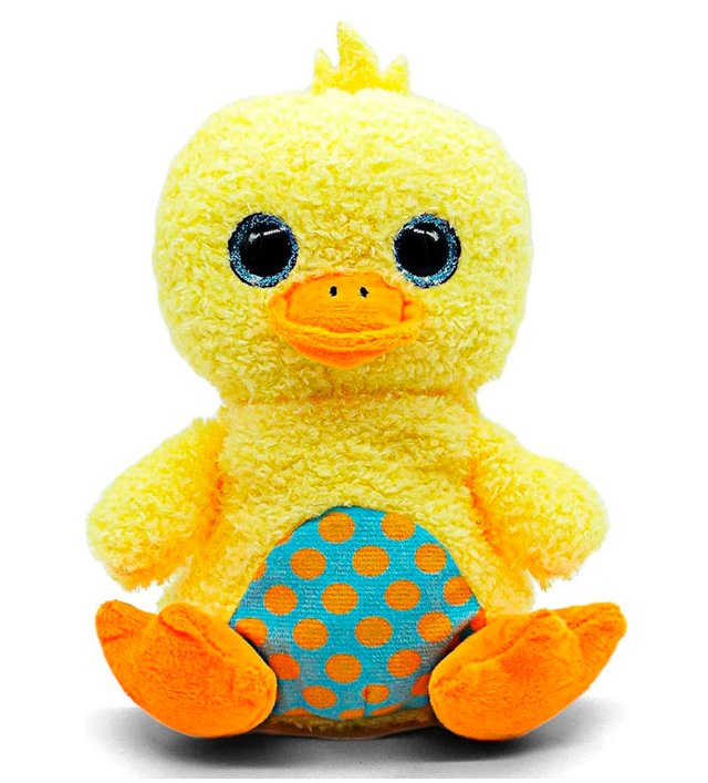 Peluche térmico pollito Kuki 15 cm