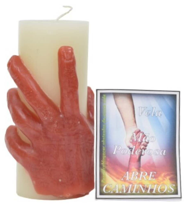 Velón Mano Poderosa Abre Caminos