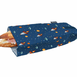 Bolsa para Bocadillo Reutilizable Espacio, ecológica