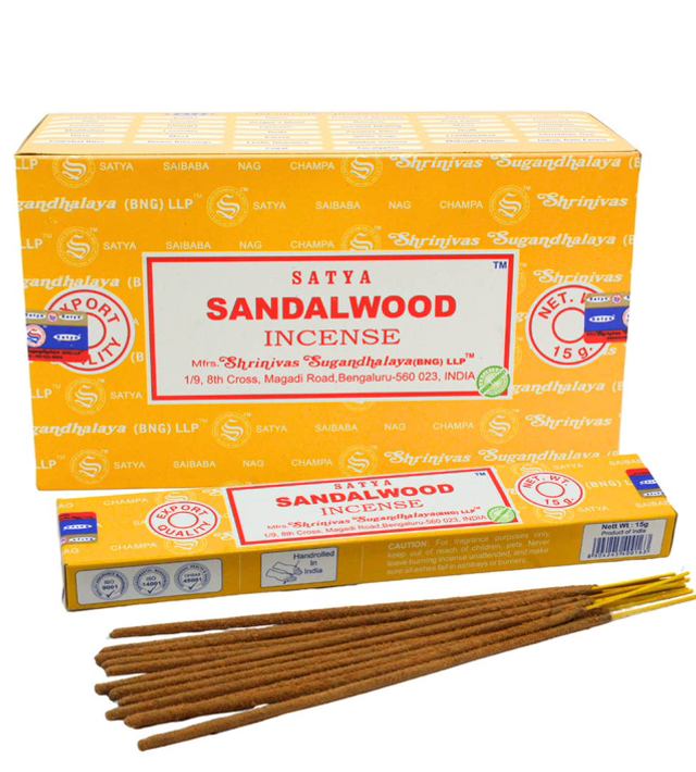 Incienso de sándalo SATYA 15 gr