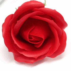 Jabón de flores para manualidades – Med Rose – Rojo