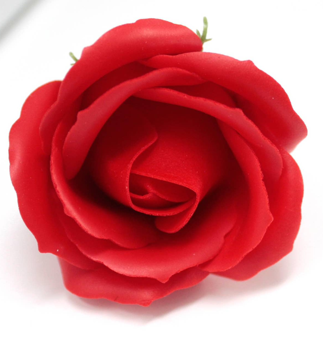 Jabón de flores para manualidades – Med Rose – Rojo