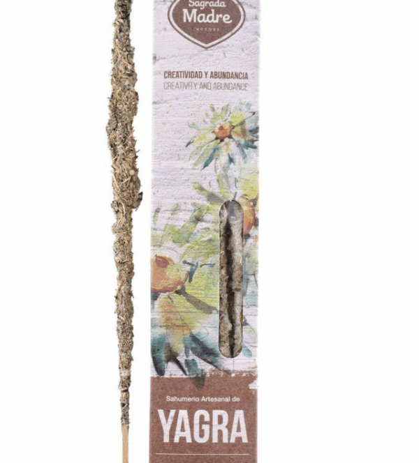 Sahumerio Yagra, Manzanilla, Olíbano - Sagrada Madre Sahumerio Yagra, Manzanilla, Olíbano – Sagrada Madre