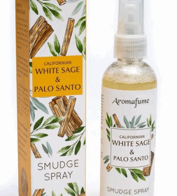 Bruma en spray de salvia Blanca y palo santo.Aromafume 100ml Bruma en spray de salvia Blanca y palo santo.Aromafume 100ml