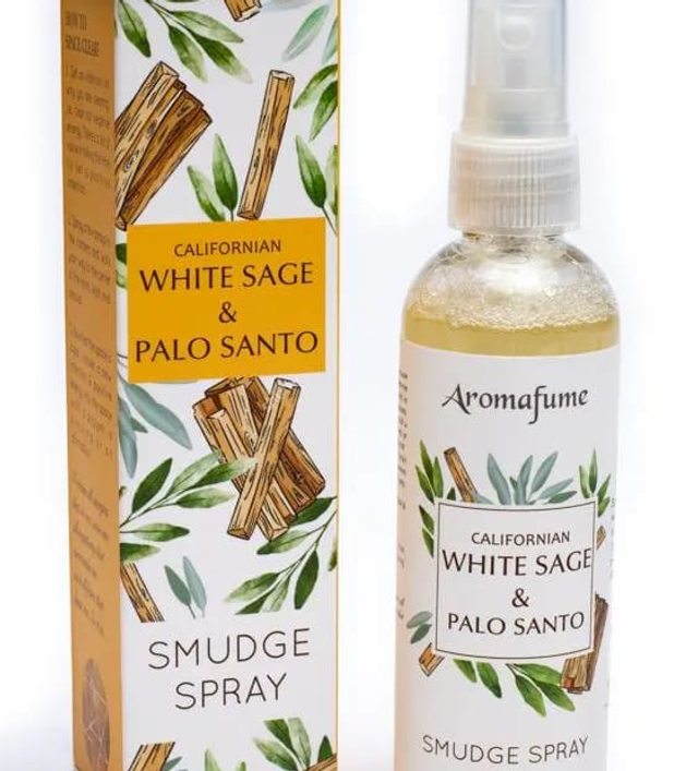 Bruma en spray de salvia Blanca y palo santo.Aromafume 100ml