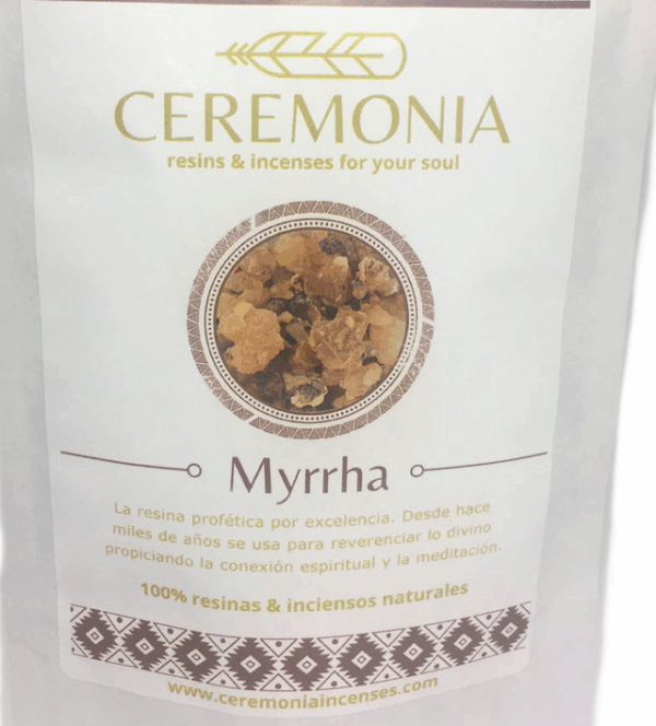 Incienso Mirra 100g con aroma balsámico y amaderado Incienso Mirra 100g con aroma balsámico y amaderado