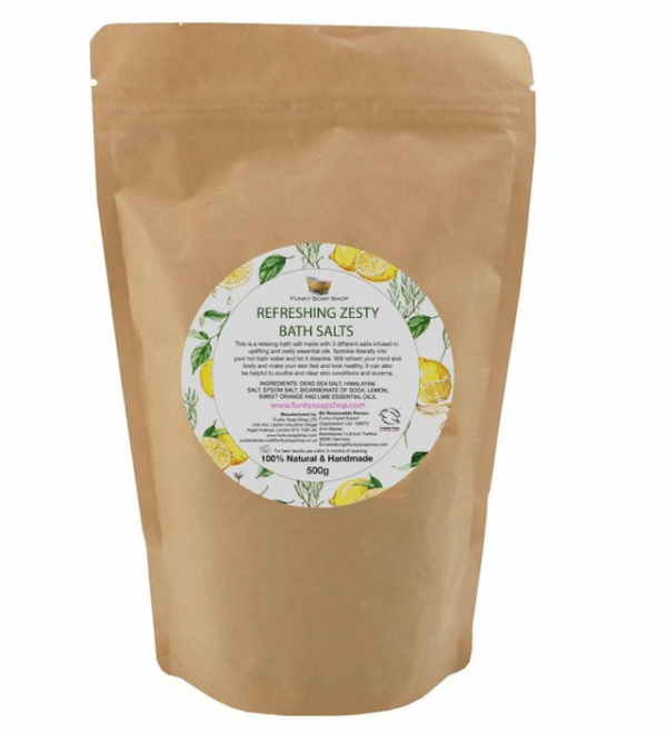 Funky sales de baño limón 500g