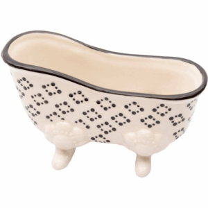Jabonera bañera – negra