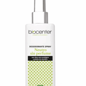 Biocenter, desodorante en spray, neutro sin perfume 100ml