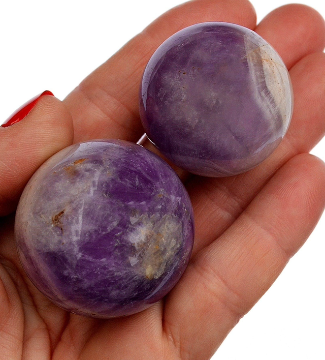 Esfera Cristal Amatista (25mm – 40mm)