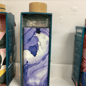 Quokka botella cristal cuadrada