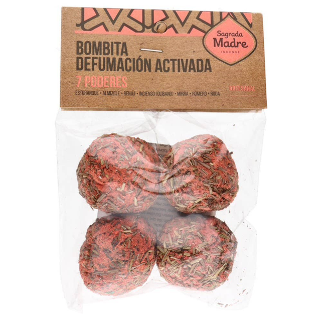 Bolsita Bombita 7 Poderes x4 – Sagrada Madre Incienso
