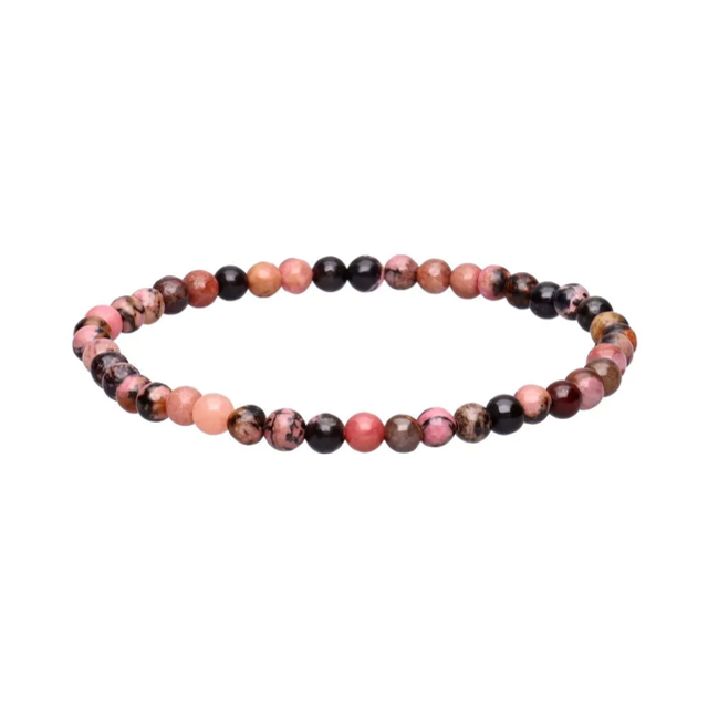 Pulsera de Rodonita 4mm