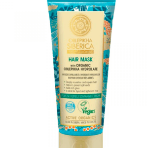 Mascarilla capilar con hidrolato de espino amarillo, reparación profunda 200ml