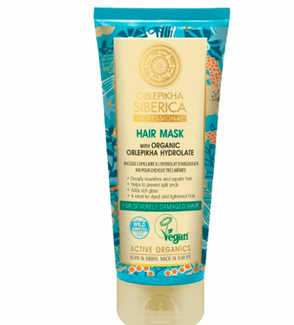 Mascarilla capilar con hidrolato de espino amarillo, reparación profunda 200ml Mascarilla capilar con hidrolato de espino amarillo, reparación profunda 200ml