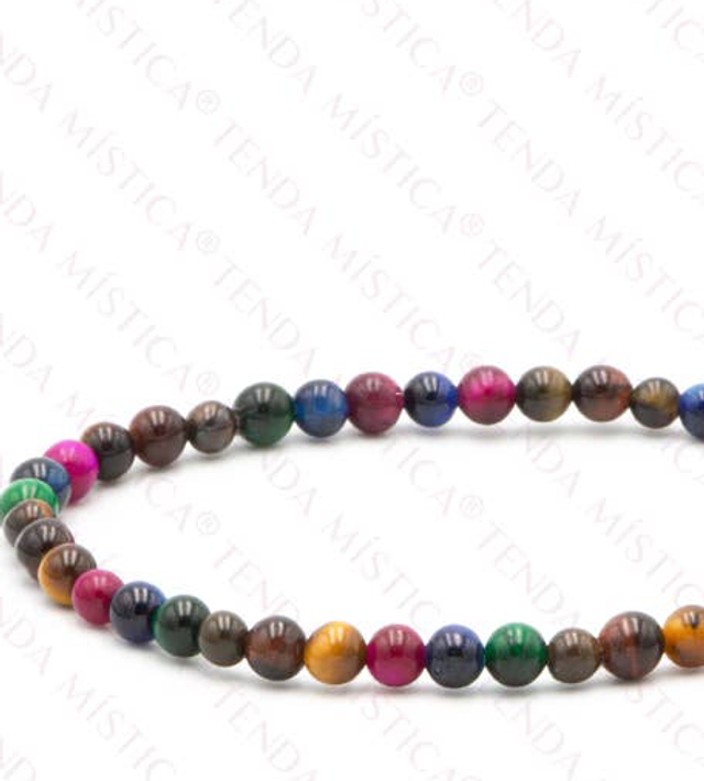 ojo de tigre multicolor – 4 mm